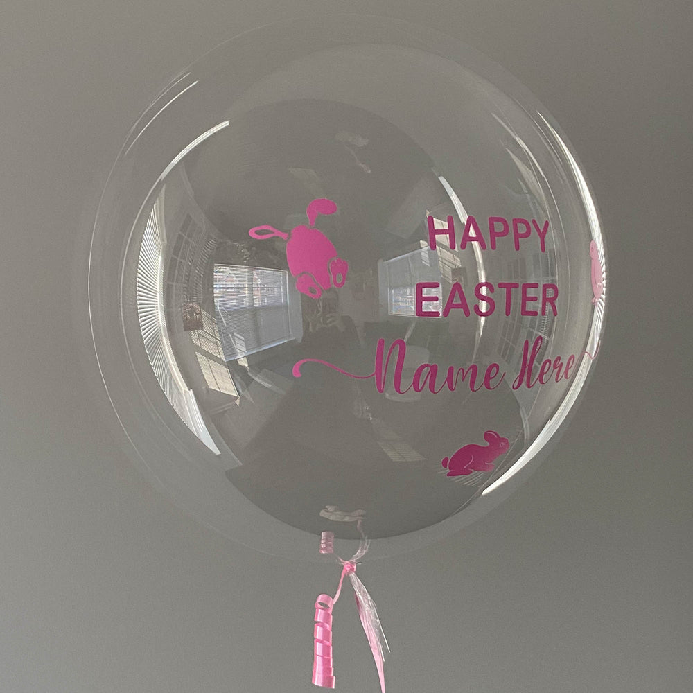"Happy Easter" Balloon - Custom Happy Easter Balloon - Balloominators
