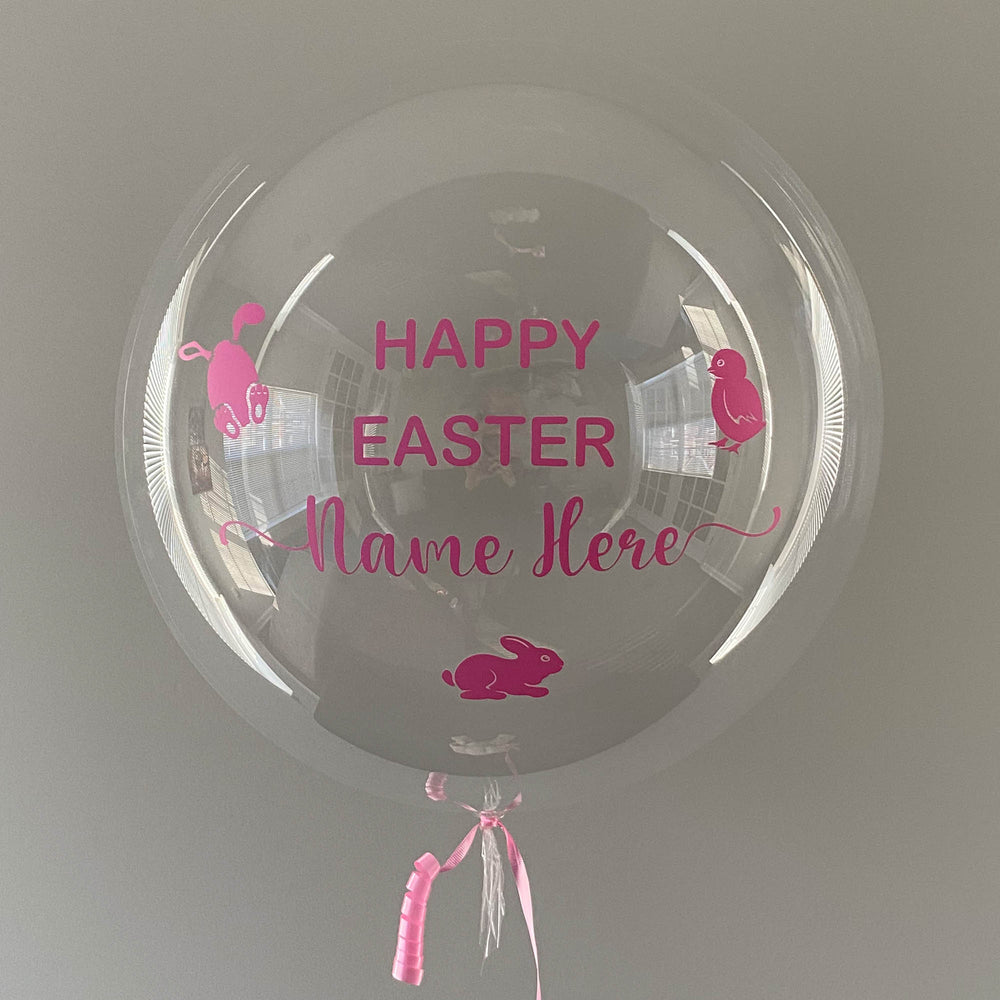 "Happy Easter" Balloon - Custom Happy Easter Balloon - Balloominators