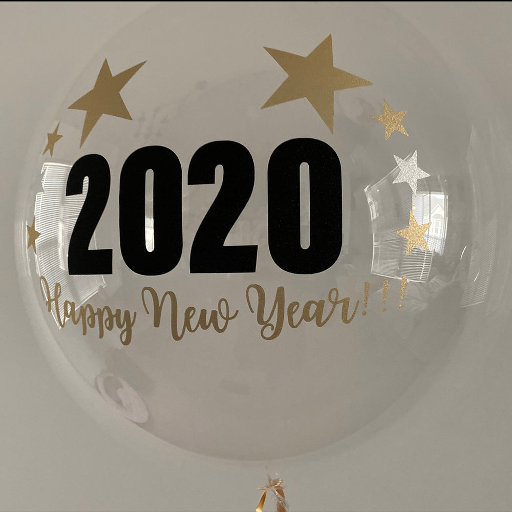 "2020 Happy New Year!!!" Balloon - Balloominators