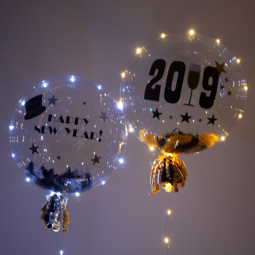 "Happy New Year!" and "2019" Balloominators - Balloominators