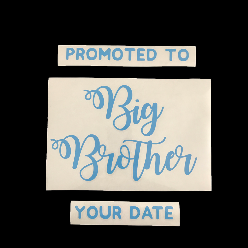 "Promoted To Big Brother" Balloon - Balloominators