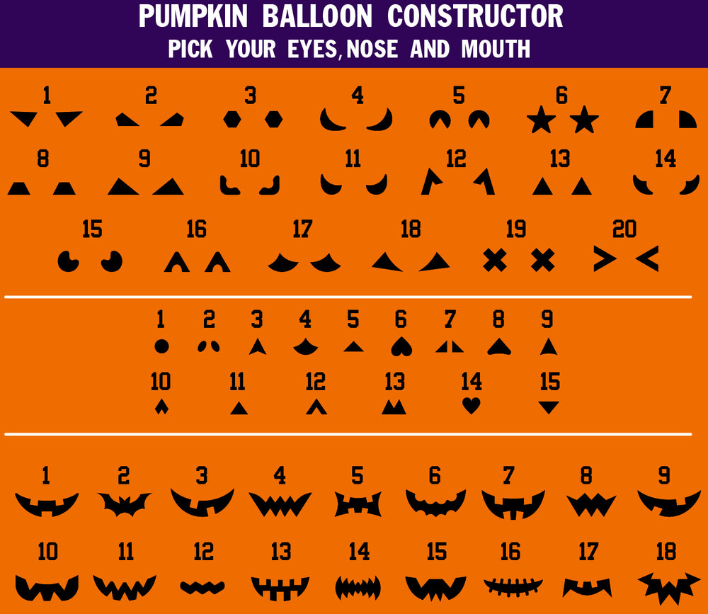 Create Your Own Pumpkin Balloominator! - Balloominators