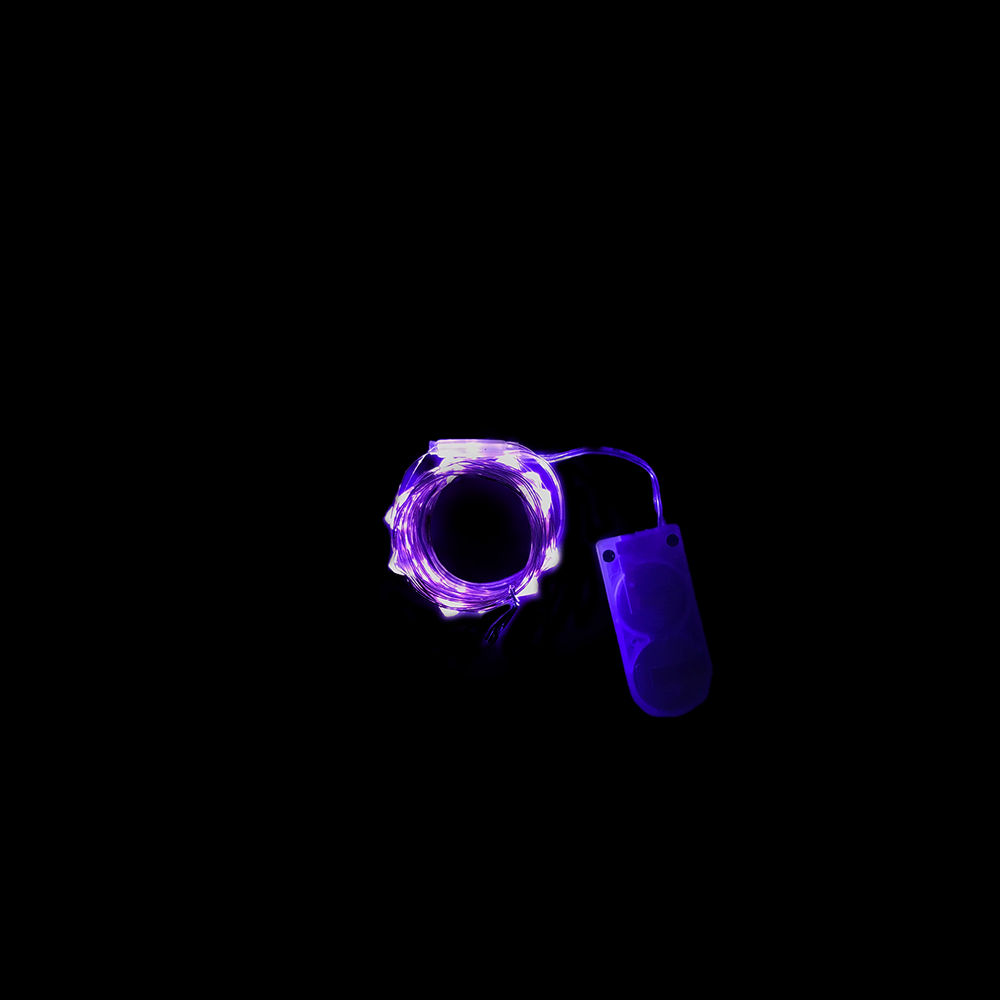 Purple LED Balloons