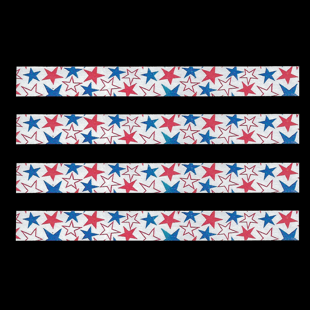"Red, White and Blue Stars" Curling Ribbon - Balloominators