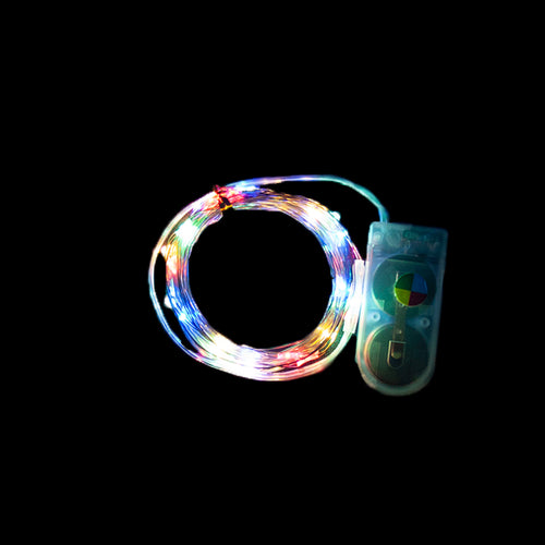 Multi (Blue/Green/Red/Yellow) LED Light String (197 Inch) - Balloominators